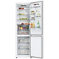Frigorífico Combi Candy CNCQ2T620DW - 409L, 205 cm Alto, No Frost, Circle Fresh, Blanco