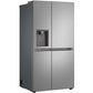 Frigorífico Americano LG GSLC41PYPE - 638L, 179 cm, No Frost, Disp. Agua y Hielo, Inox Antihuellas