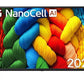 LG 43NANO80A6B - TV NanoCell 43" 4K UHD, Smart TV ThinQ AI, Negro