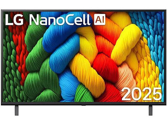 LG 43NANO80A6B - TV NanoCell 43" 4K UHD, Smart TV ThinQ AI, Negro