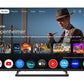 PEAQ PTV 40GF-5025C - TV DLED 40" Full HD, Google TV, HDR10, Negro