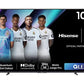 Hisense TV QLED 100" (100E7NQ Pro) con 144Hz, Dolby Vision IQ, Dolby Atmos, y Subwoofer Integrado - Color Negro