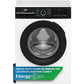 Lavadora Beko BM3WFU41041W Energy Spin - 10 kg, 1400 rpm, Clase A, Motor ProSmart Inverter, Blanco