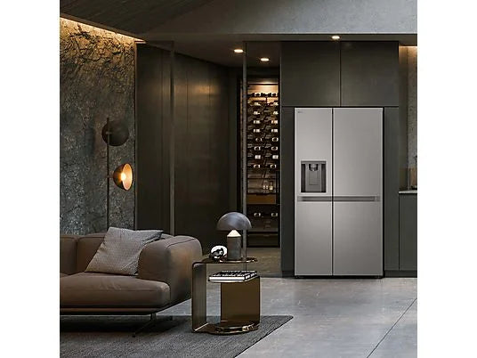 Frigorífico Americano LG GSLC41PYPE - 638L, 179 cm, No Frost, Disp. Agua y Hielo, Inox Antihuellas