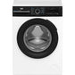 Lavadora Beko BM3WFU41041W Energy Spin - 10 kg, 1400 rpm, Clase A, Motor ProSmart Inverter, Blanco