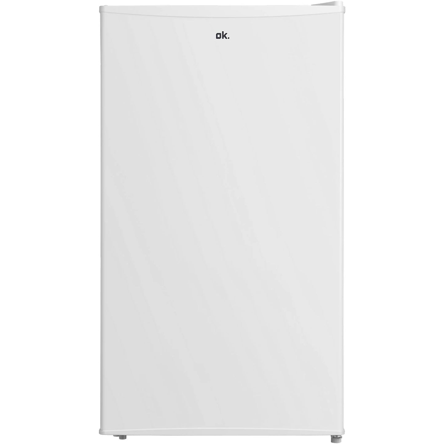 Nevera Pequeña ok. OFK 181 E W - 93L (82L Nevera + 11L Congelador), 86 cm Alto, Blanco