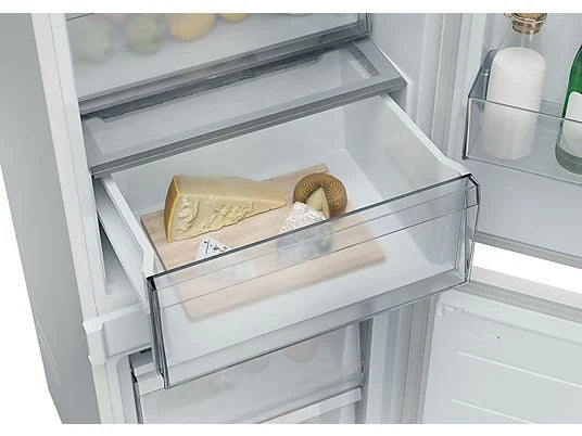 Frigorífico Combi Integrable Candy CNBQT3518E - 251L, 177.2 cm Alto, No Frost, Clase E, Blanco