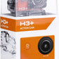 MIDLAND H3+ - Cámara deportiva Full HD 16 MP con estabilizador, Wi-Fi y función Dash Cam - Sumergible hasta 30m