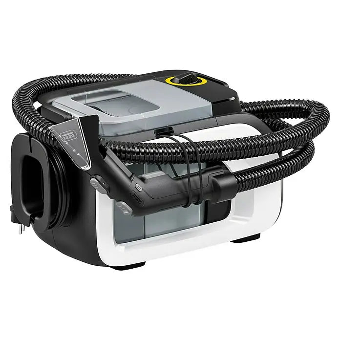 Lava-aspirador Kärcher SE 3 Compact Home - Limpiadora de Tapicerías, 500W, Diseño Compacto, Blanco