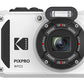 Cámara Compacta Kodak PIXPRO WPZ2 - 16MP, 15m Sumergible, 4x Zoom Óptico, Full HD 1080p, Blanco