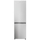 Frigorífico Combi Candy CNCQ2T518EX - 279L, 182.5 cm Alto, Ancho 55 cm, No Frost, Gris Acero