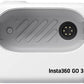 Cámara de acción Insta360 GO 3 (64GB) - 2.7K, Estabilización Tipo Gimbal, Action Pod con Pantalla Táctil, Blanco