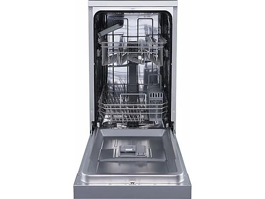 Lavavajillas OK. ODW 4551-1 E FS - 45 cm, 7 programas, plata, libre instalación