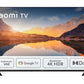 Xiaomi TV A 2025 43" - Smart TV 4K HDR, Google TV, Dolby Audio, Negro