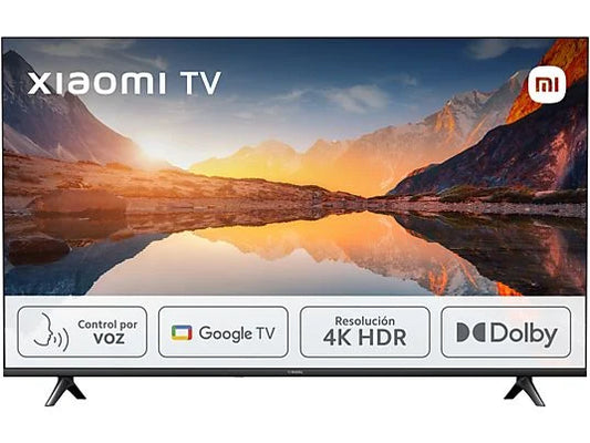 Xiaomi TV A 2025 43" - Smart TV 4K HDR, Google TV, Dolby Audio, Negro