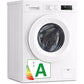 Lavadora LG F4X1008NWH - 8 kg, 1400 rpm, AI Direct Drive™, Steam™, ThinQ™, Blanco Marfil