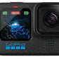 GoPro HERO12 Black + Bundle de Accesorios - 5.3K, HyperSmooth 6.0, HDR, Sumergible 10m, Negro