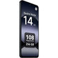 Xiaomi Redmi Note 14 5G (256GB) en Negro Medianoche con pantalla 6.67" AMOLED FHD+, 8GB de RAM, procesador MediaTek Dimensity 7025-Ultra y batería de 5110 mAh
