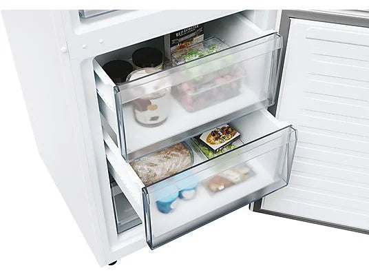 Frigorífico Combi Candy Fresco 300 CNCQ2T618EW - 355L, 185 cm Alto, No Frost Total, App hOn, Blanco