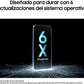 SAMSUNG Galaxy A16 LTE (256 GB) en Negro con 8 GB de RAM, pantalla Super AMOLED FHD+ de 6.7", procesador MediaTek Helio G99 Octa-core, y batería de 5000 mAh