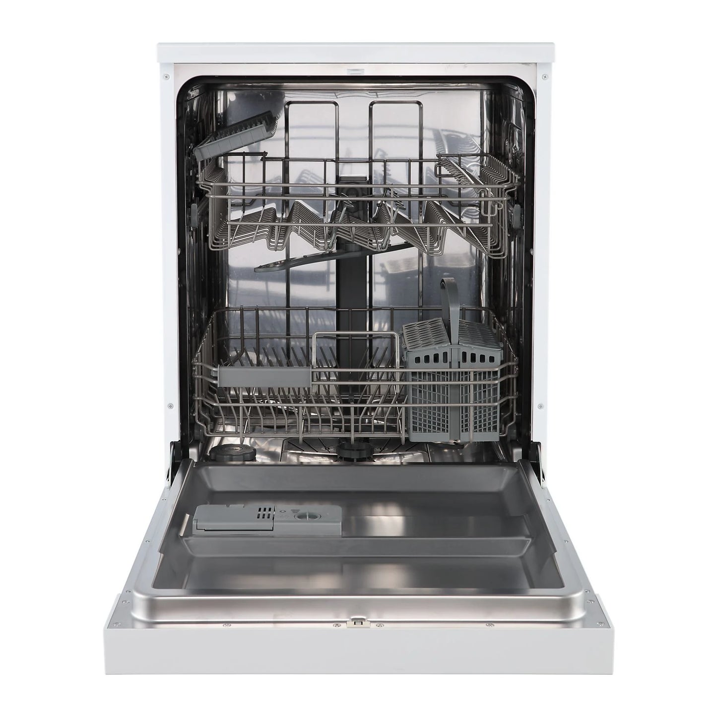 Lavavajillas OK. ODW 6061-1 E FS W - 59 cm, 13 servicios, 6 programas, blanco, libre instalación