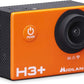 MIDLAND H3+ - Cámara deportiva Full HD 16 MP con estabilizador, Wi-Fi y función Dash Cam - Sumergible hasta 30m