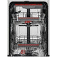 Lavavajillas integrable AEG FSE72507P - 45 cm, 10 servicios, 7 programas, MaxiFlex