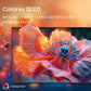 Hisense TV QLED 50" 4K UHD (50E7Q) con IA 4K Upscaler, Modo Juego Plus y Sensor de Luz - Color Negro