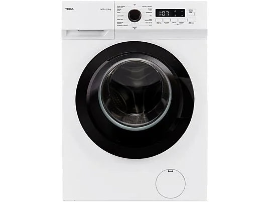 Lavadora Teka WMK 40940 WH - 9 kg, 1400 rpm, Motor Inverter, Vapor, Blanco