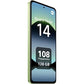 Xiaomi Redmi Note 14 (128 GB) en Verde Lima con 6 GB de RAM, pantalla 6.67" AMOLED FHD+, procesador MediaTek Helio G99-Ultra, y batería de 5500 mAh