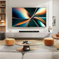 Hisense TV Mini LED 100" 4K UHD (100U7Q) con Subwoofer Integrado, 144 Hz, Hi-View IA Pro, Dolby Vision IQ y Dolby Atmos - Color Negro