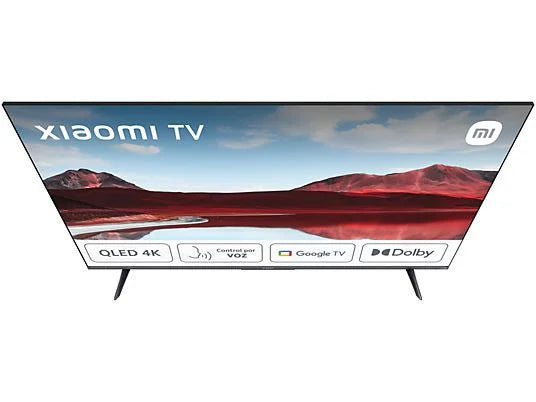 Xiaomi TV A Pro 2025 - Smart TV QLED 4K de 43", Procesador Quad A55, Google TV, Negro