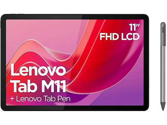 Tablet Lenovo Tab M11 - 11", 128 GB, 4 GB RAM, MediaTek Helio G88, gris