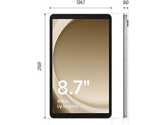 Tablet Samsung Galaxy Tab A9 - 8.7" WXGA+, 64 GB, 4 GB RAM, Wi-Fi, azul