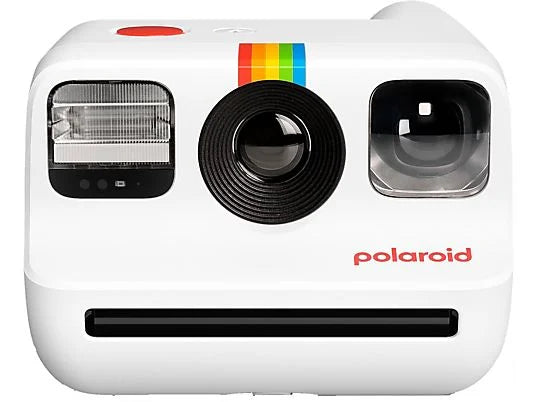 Polaroid Go Gen 2 - Cámara instantánea compacta, Blanca con flash y apertura f/9.0