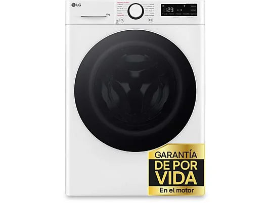Lavadora LG F4WR6010A0W Serie 600 - 10 kg, 1400 rpm, Clase A, AI Direct Drive™, Blanco