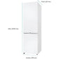 Frigorífico Combi Candy CNCQ2T620DW - 409L, 205 cm Alto, No Frost, Circle Fresh, Blanco