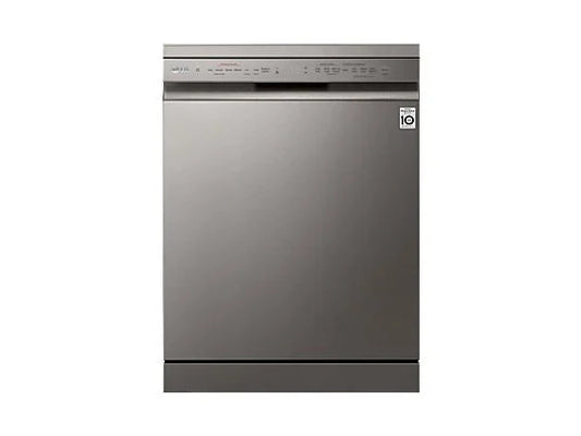Lavavajillas LG DF365FPS - 60 cm, 14 servicios, 10 programas, QuadWash™, vapor, acero inoxidable
