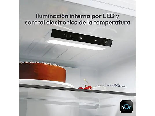 Frigorífico Combi Candy CNCQ2T620DW - 409L, 205 cm Alto, No Frost, Circle Fresh, Blanco