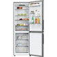 Frigorífico Combi Candy CNCQ2T618EX - 355L, 185 cm Alto, No Frost Total, App hOn, Inox