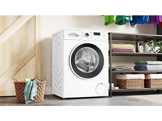 Lavadora Bosch WGE03200ES Serie 2 - 8 kg, 1200 rpm, Motor EcoSilence, Higiene Plus, Blanco