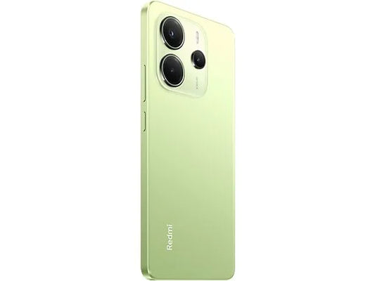 Xiaomi Redmi Note 14 (128 GB) en Verde Lima con 6 GB de RAM, pantalla 6.67" AMOLED FHD+, procesador MediaTek Helio G99-Ultra, y batería de 5500 mAh