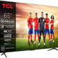 TCL 65C6K - Televisor Mini LED 65" UHD 4K, Google TV, AiPQ Pro, Negro