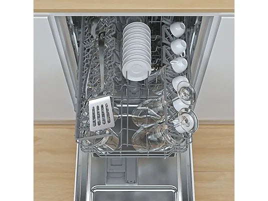 Lavavajillas integrable Candy Brava CDIH 2T1047 - 45 cm, 10 servicios, 8 programas, inicio diferido