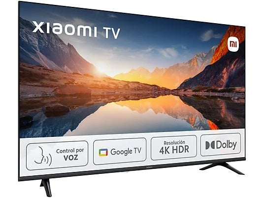 Xiaomi TV A 2025 43" - Smart TV 4K HDR, Google TV, Dolby Audio, Negro