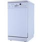Lavavajillas OK. ODW 4541-1 E FS - 44.5 cm, 10 servicios, 7 programas, blanco, libre instalación