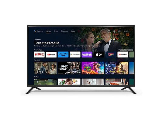 TD SYSTEMS TV DLED 40" Full HD (PRIME40C19GLE) con Smart TV, Google TV, y Control por Voz (Hey Google) - Color Negro