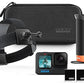 GoPro HERO12 Black + Bundle de Accesorios - 5.3K, HyperSmooth 6.0, HDR, Sumergible 10m, Negro