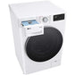 Lavadora LG F4WR5509A1W Serie 550 - 9 kg, 1400 rpm, AI Direct Drive™, Autodosificador, Blanco