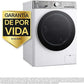 Lavadora LG F4WR9009A2W Serie 900 - 9 kg, 1400 rpm, AI Direct Drive™, TurboWash™360˚, Blanco